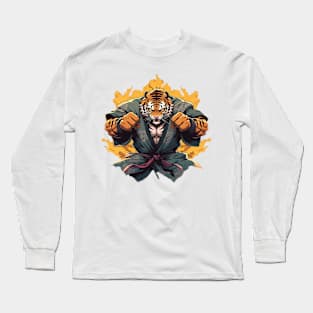 karate tiger Long Sleeve T-Shirt